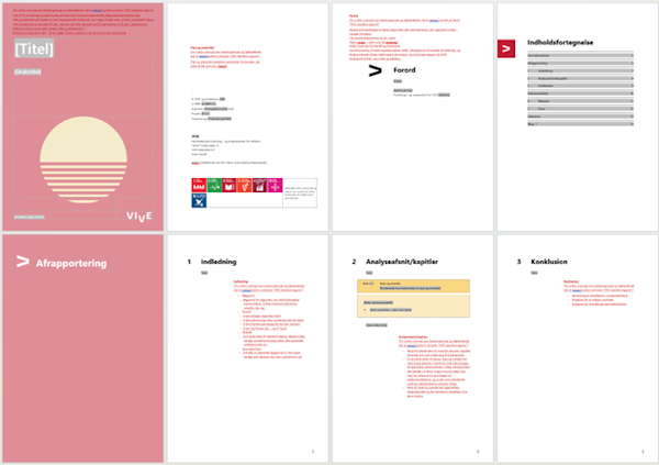 Screenshot af løsning til VIVE